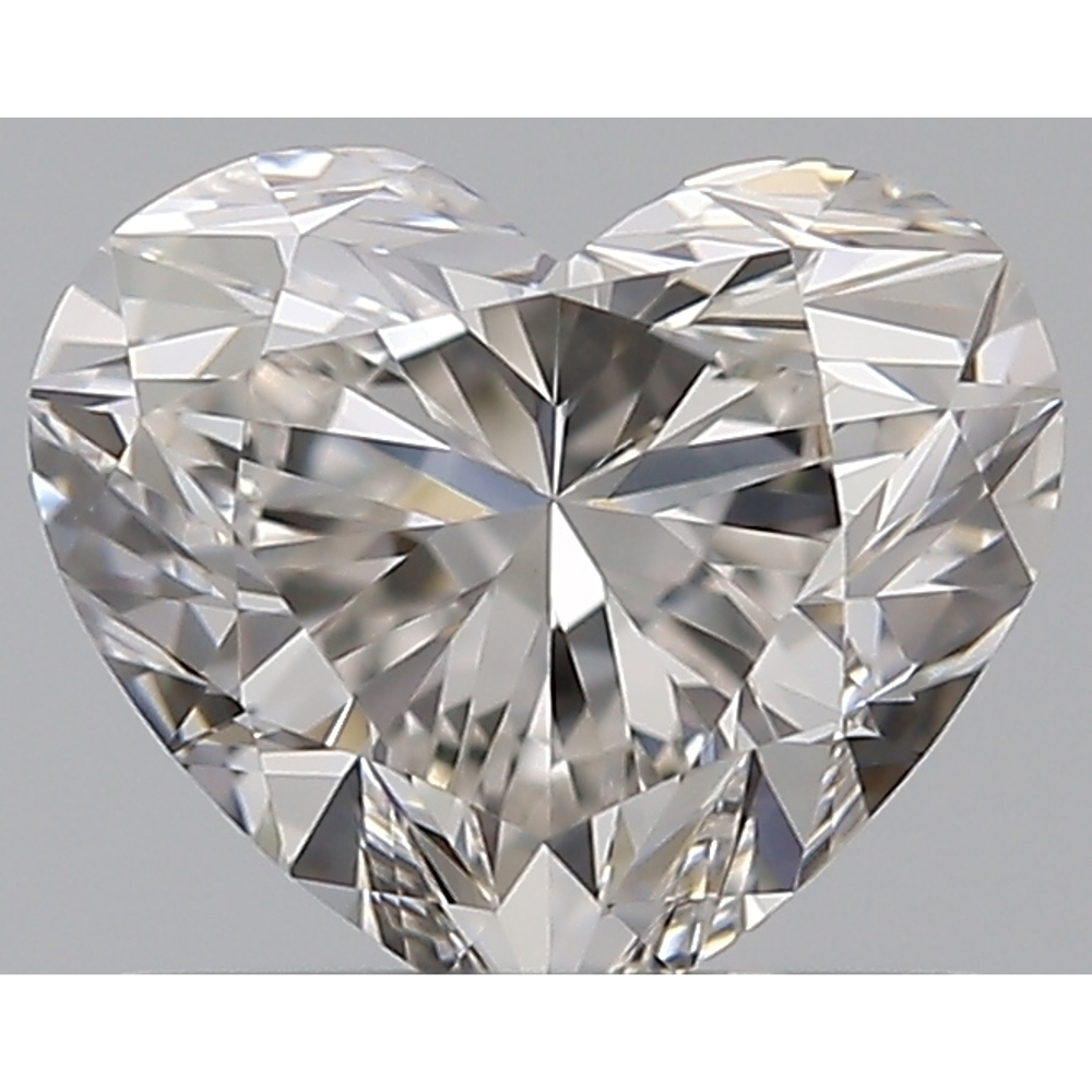 0.70 Carat Heart Loose Diamond, H, VVS1, Super Ideal, GIA Certified | Thumbnail