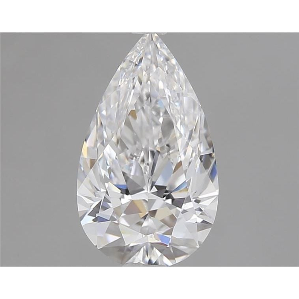 1.50 Carat Pear Loose Diamond, D, FL, Super Ideal, GIA Certified