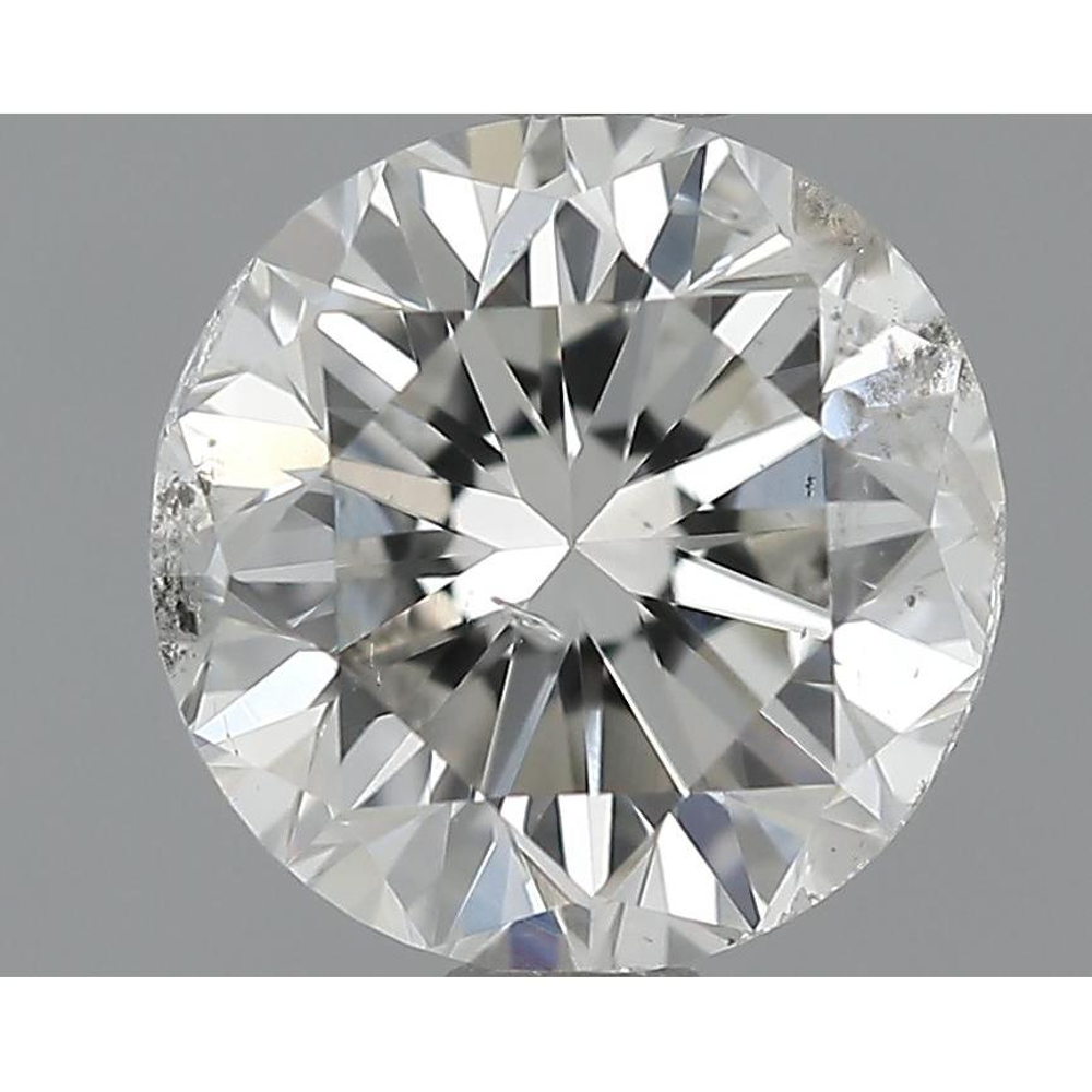 1.00 Carat Round Loose Diamond, H, SI2, Good, GIA Certified