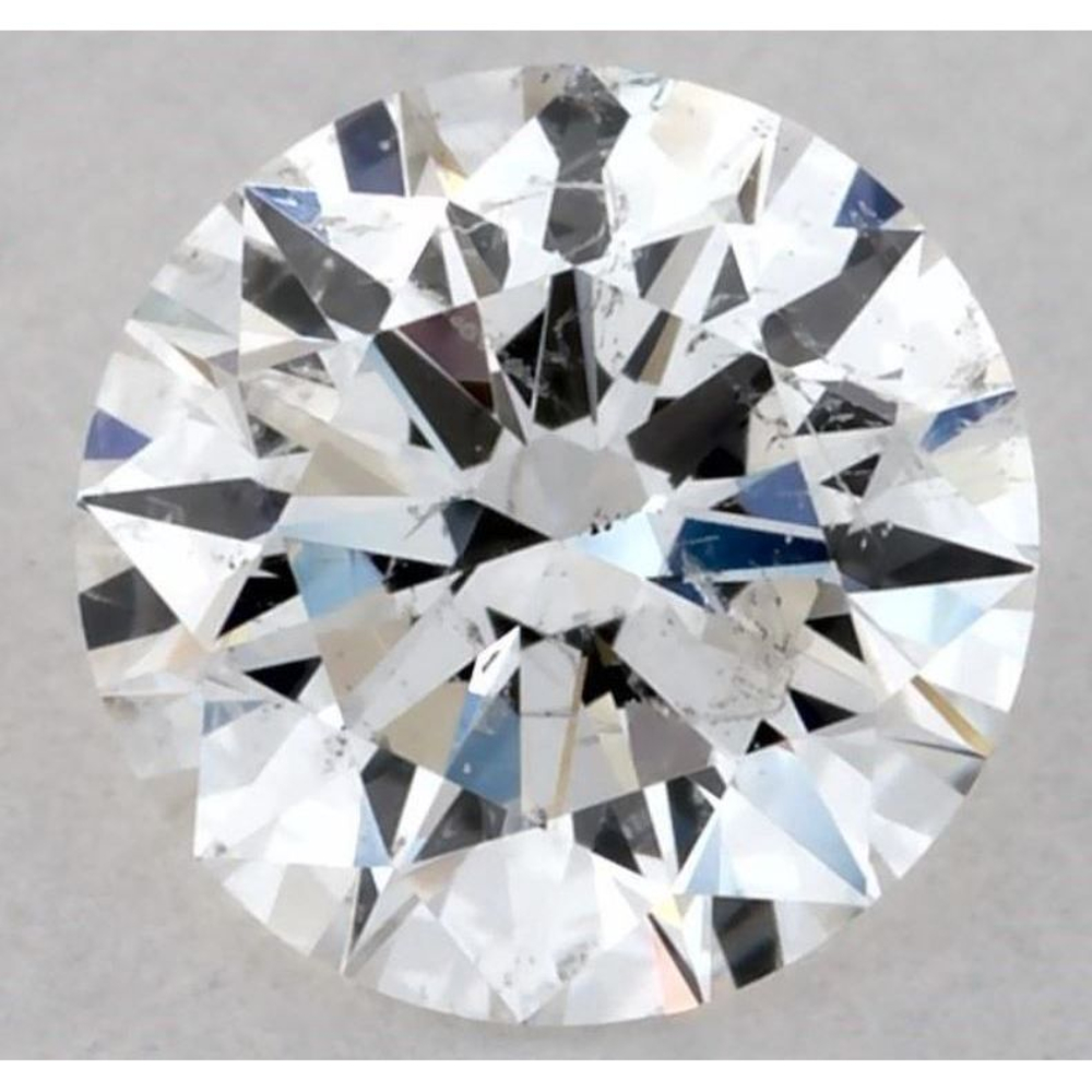 0.38 Carat Round Loose Diamond, E, SI2, Super Ideal, GIA Certified