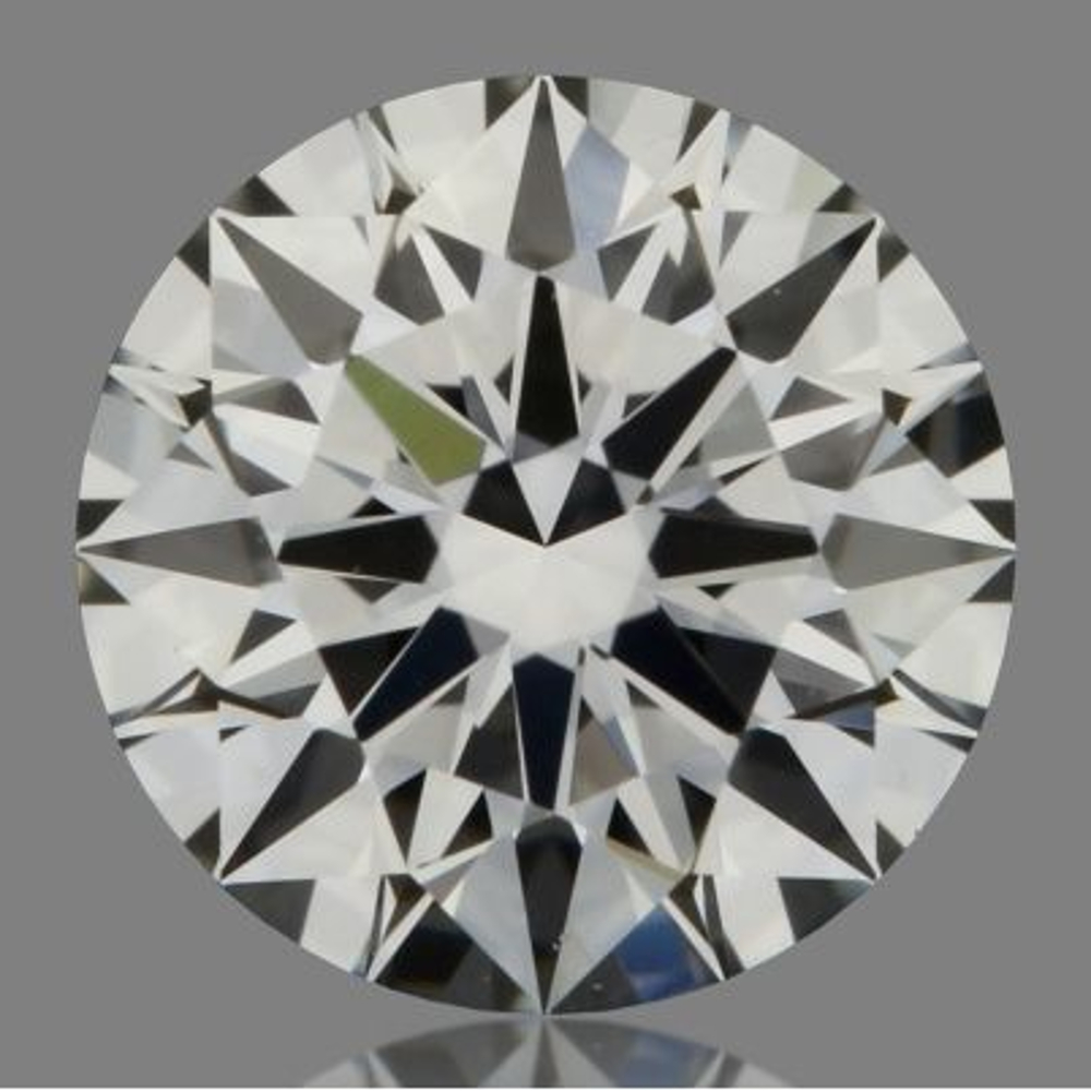 0.32 Carat Round Loose Diamond, F, VVS2, Super Ideal, GIA Certified