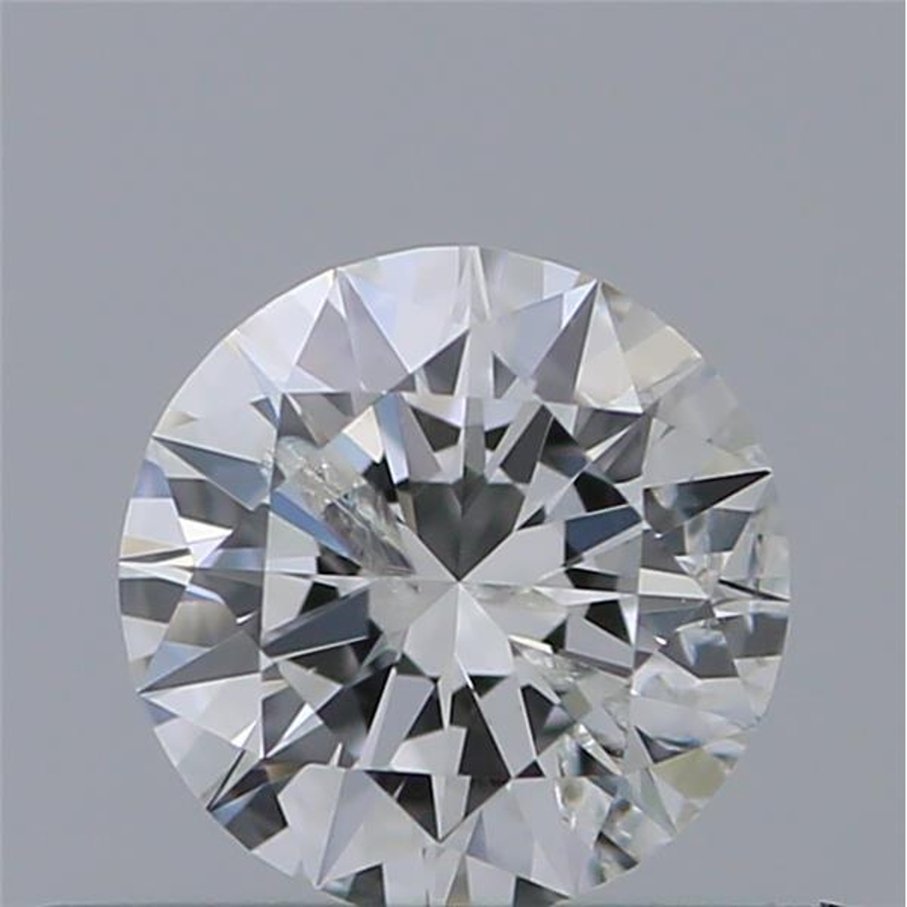 0.30 Carat Round Loose Diamond, F, I2, Super Ideal, GIA Certified | Thumbnail