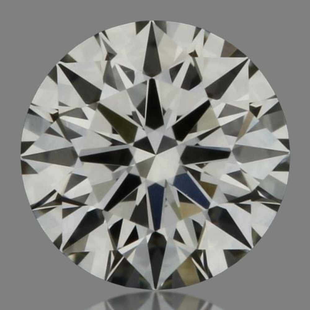 0.20 Carat Round Loose Diamond, J, VVS1, Super Ideal, GIA Certified