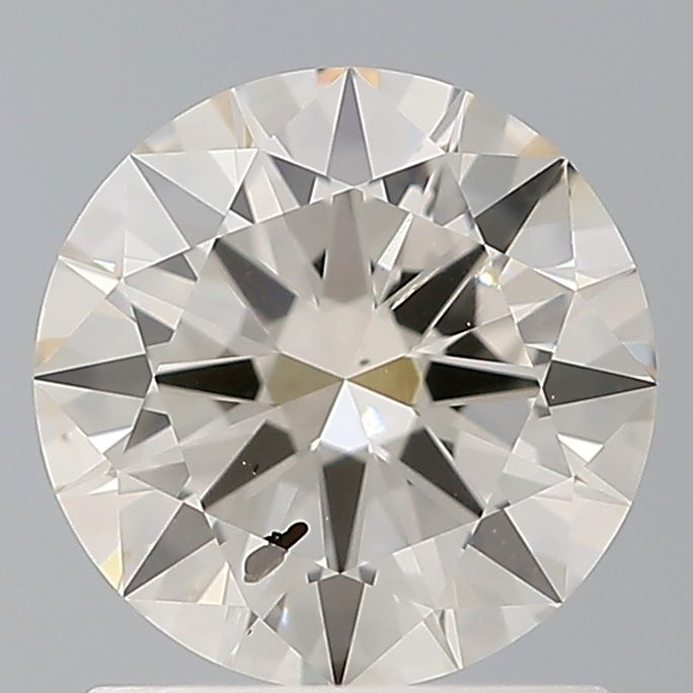 1.01 Carat Round Loose Diamond, J, I1, Very Good, GIA Certified