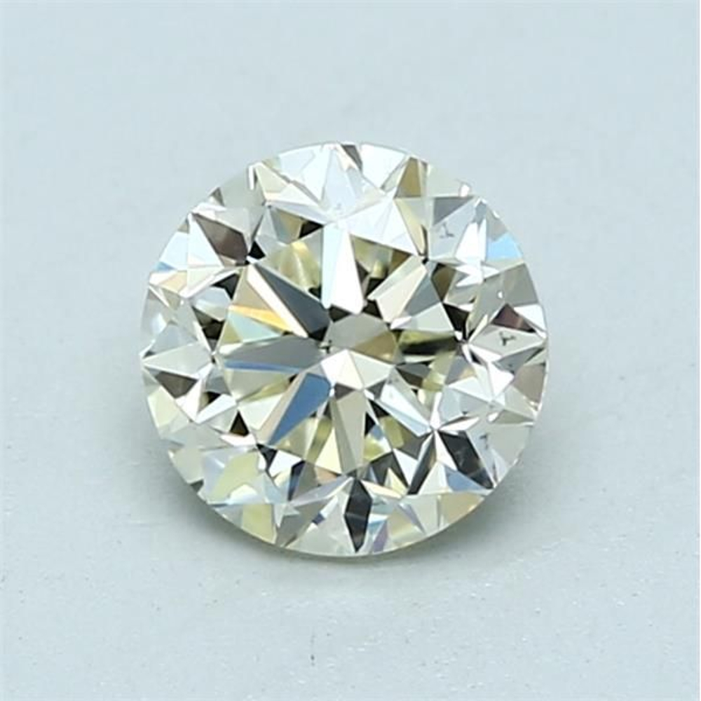 0.90 Carat Round Loose Diamond, N, VS2, Good, GIA Certified | Thumbnail