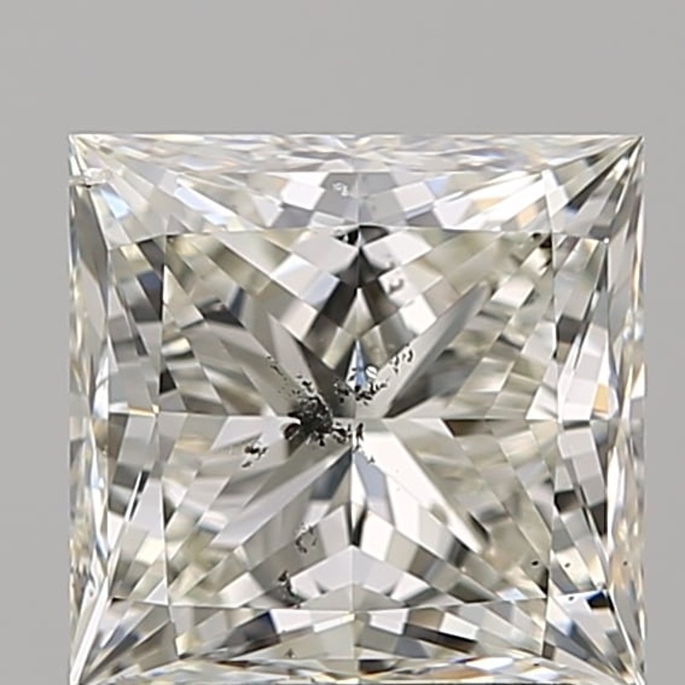 2.01 Carat Princess Loose Diamond, K, SI2, Super Ideal, GIA Certified