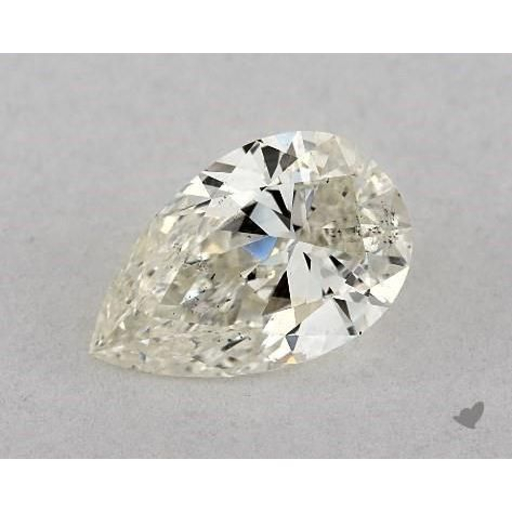 0.79 Carat Pear Loose Diamond, K, SI1, Ideal, GIA Certified