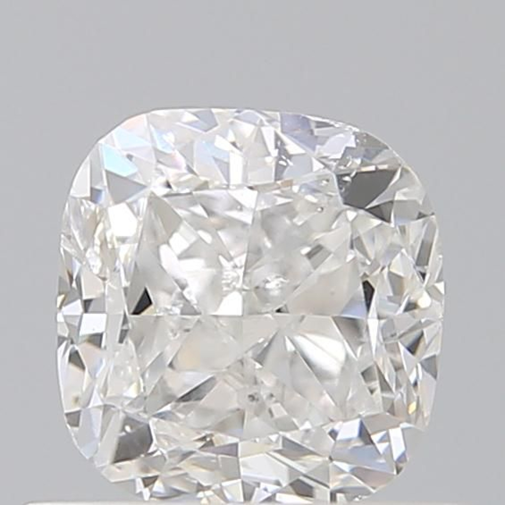 0.91 Carat Cushion Loose Diamond, E, I1, Good, GIA Certified