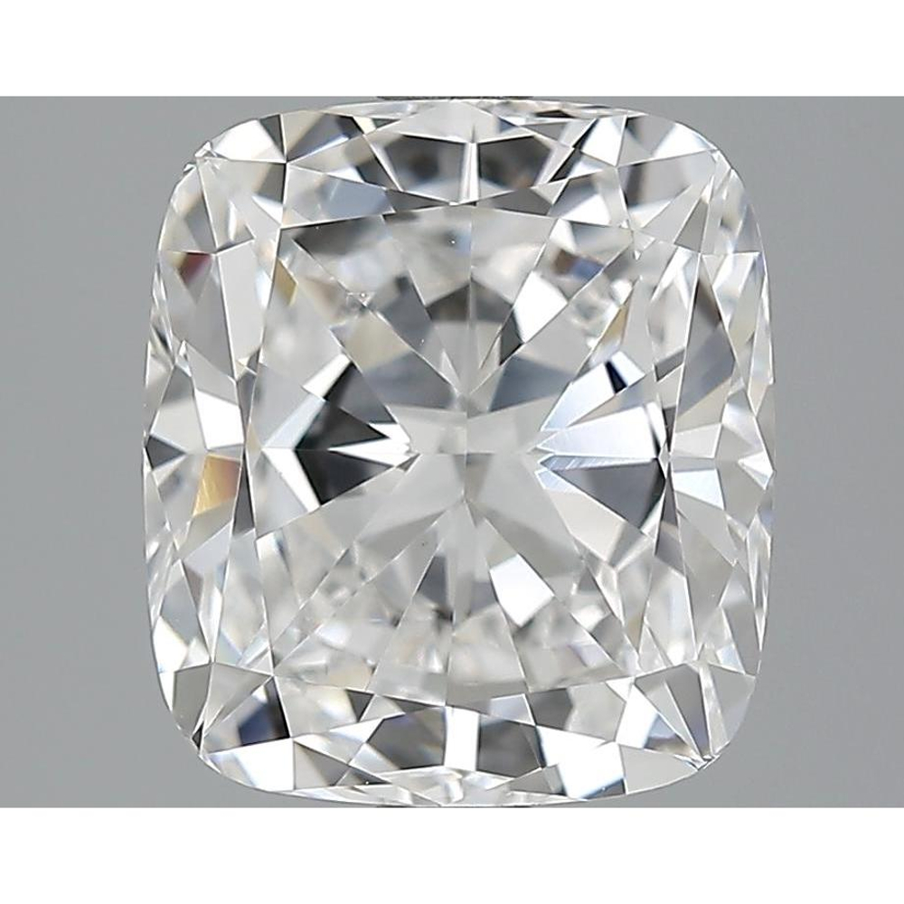 3.53 Carat Cushion Loose Diamond, E, VS1, Excellent, GIA Certified