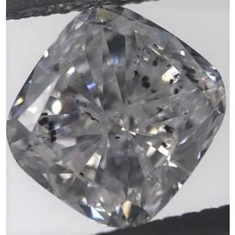 1.00 Carat Cushion Loose Diamond, D, I1, Very Good, GIA Certified