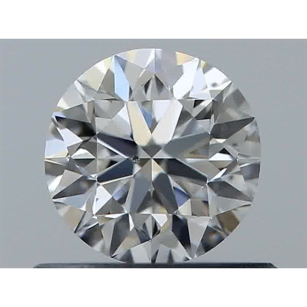 0.50 Carat Round Loose Diamond, F, SI1, Excellent, GIA Certified