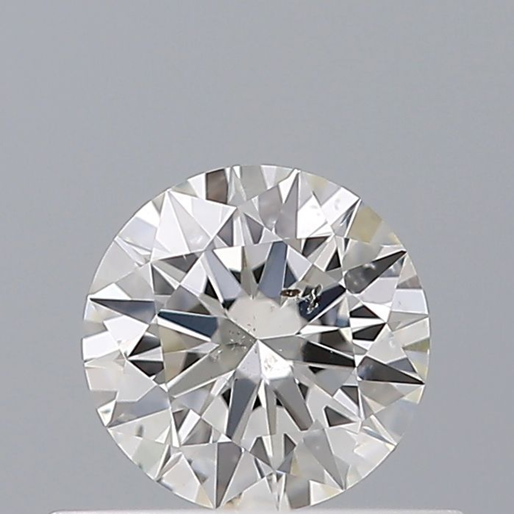 0.34 Carat Round Loose Diamond, G, SI2, Super Ideal, GIA Certified