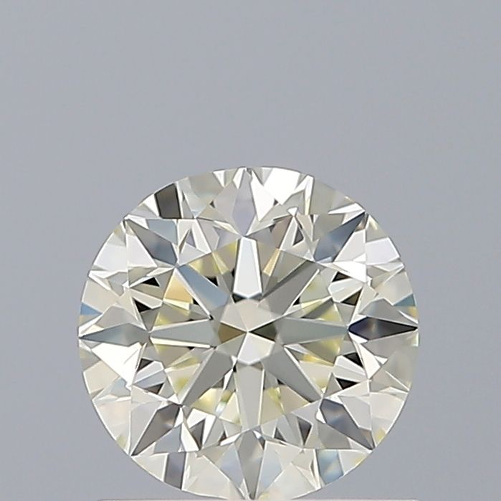 0.70 Carat Round Loose Diamond, N, VVS2, Excellent, GIA Certified