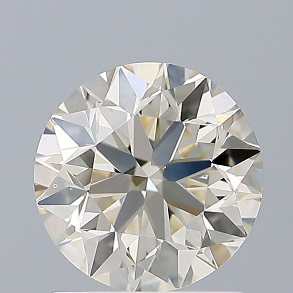 1.10 Carat Round Loose Diamond, M Faint Brown, VS2, Excellent, GIA Certified | Thumbnail