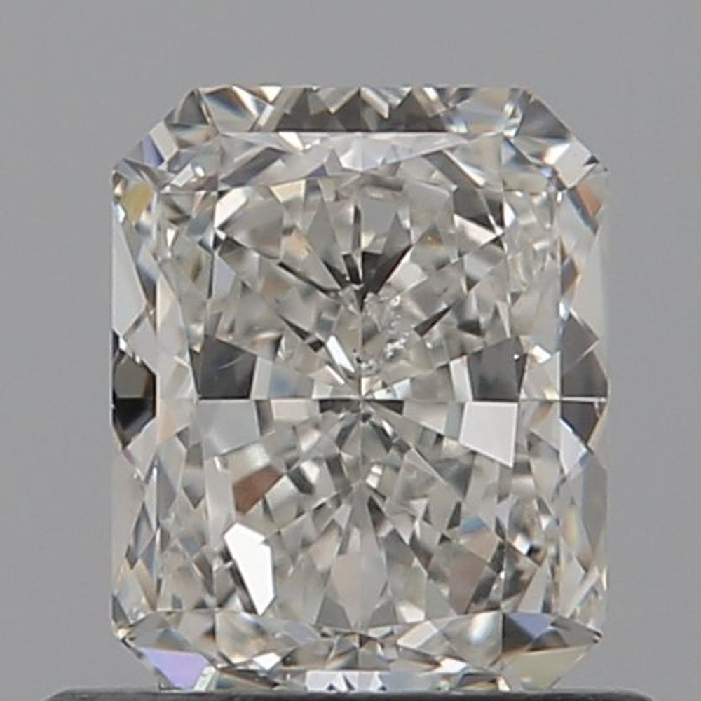 0.70 Carat Radiant Loose Diamond, J, SI1, Ideal, GIA Certified | Thumbnail