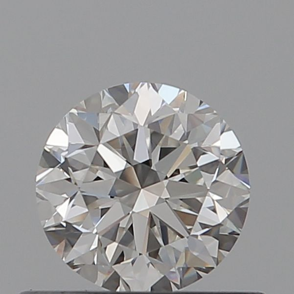 0.50 Carat Round Loose Diamond, G, VVS2, Very Good, GIA Certified