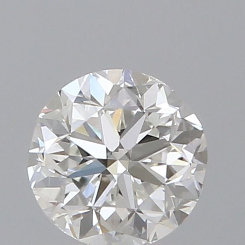 0.50 Carat Round Loose Diamond, F, VVS2, Very Good, GIA Certified
