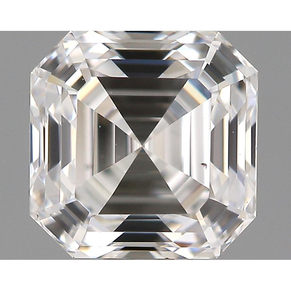 1.08 Carat Asscher Loose Diamond, D, VS2, Ideal, GIA Certified