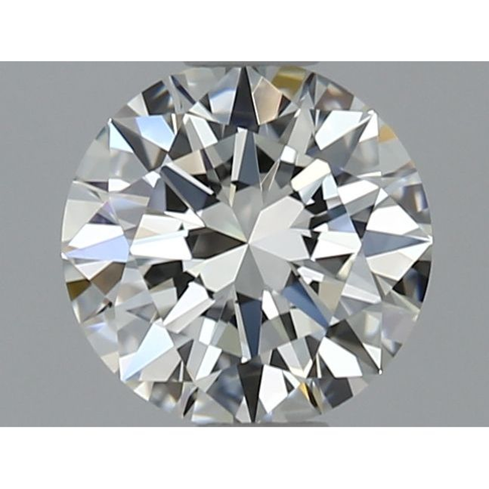 0.50 Carat Round Loose Diamond, H, VVS1, Excellent, GIA Certified | Thumbnail