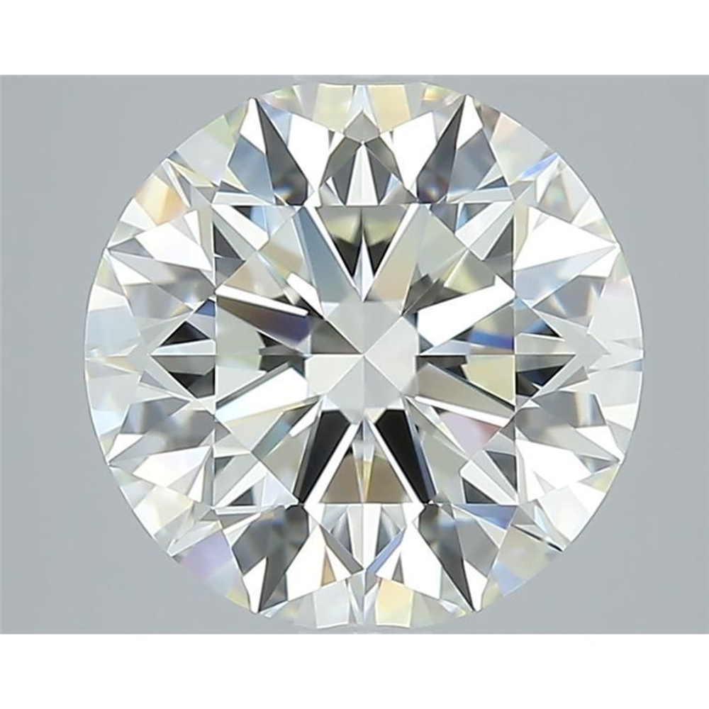 3.02 Carat Round Loose Diamond, K, VVS1, Super Ideal, GIA Certified