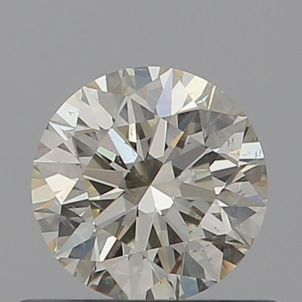 0.53 Carat Round Loose Diamond, N, SI1, Super Ideal, GIA Certified | Thumbnail