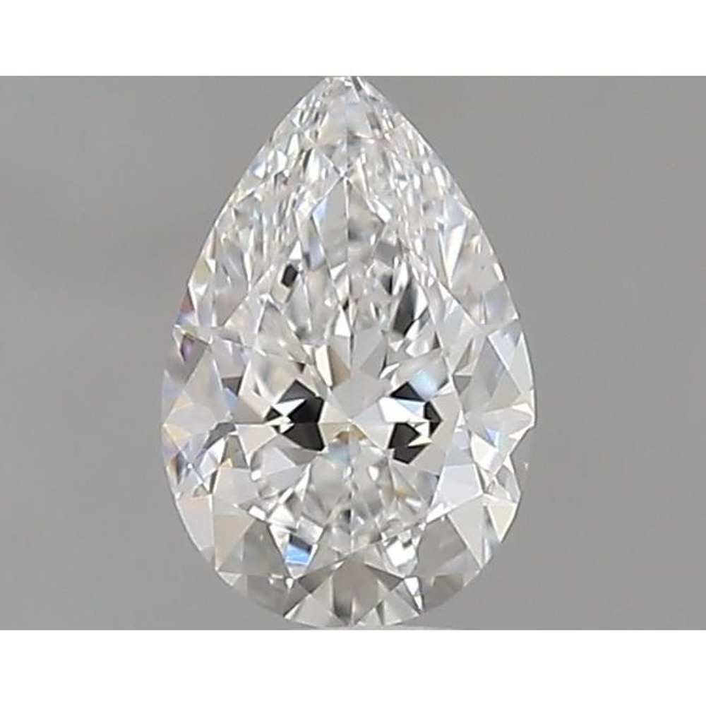 0.30 Carat Pear Loose Diamond, D, VVS1, Super Ideal, GIA Certified | Thumbnail