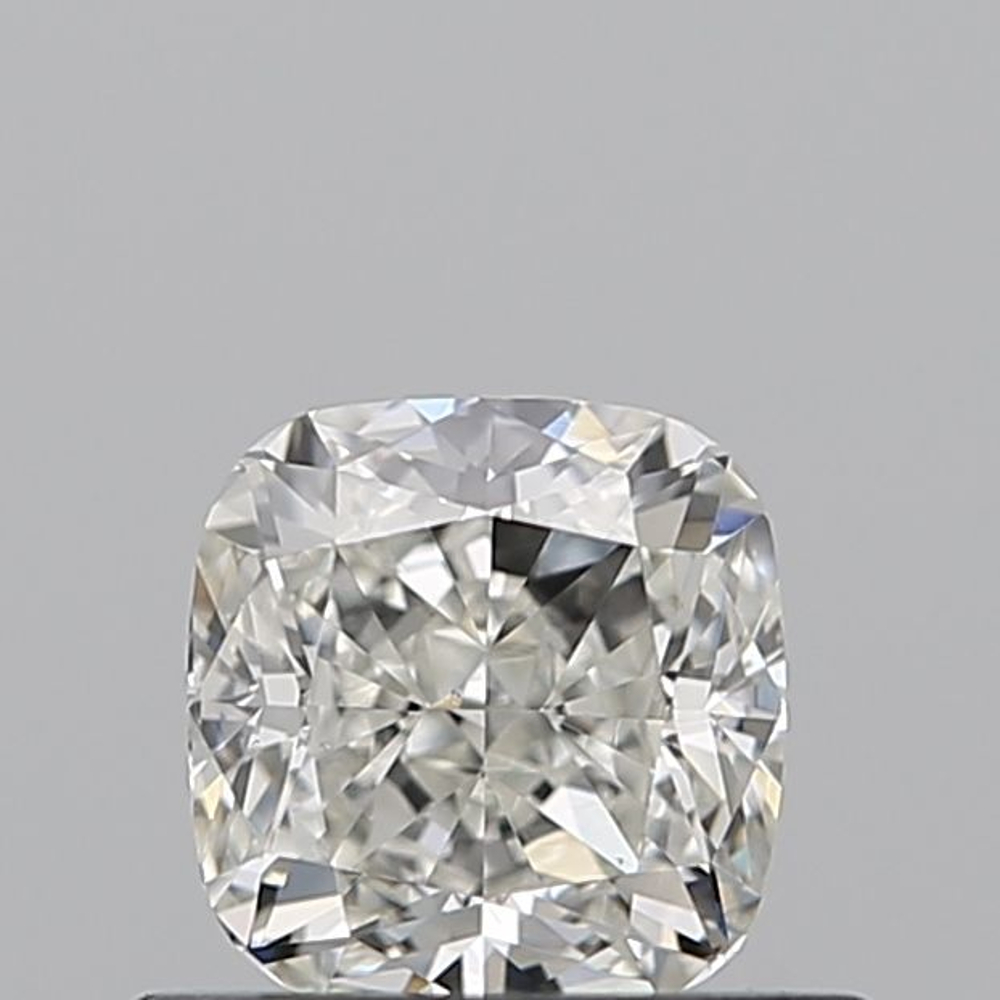 0.50 Carat Cushion Loose Diamond, J, VS2, Ideal, GIA Certified | Thumbnail