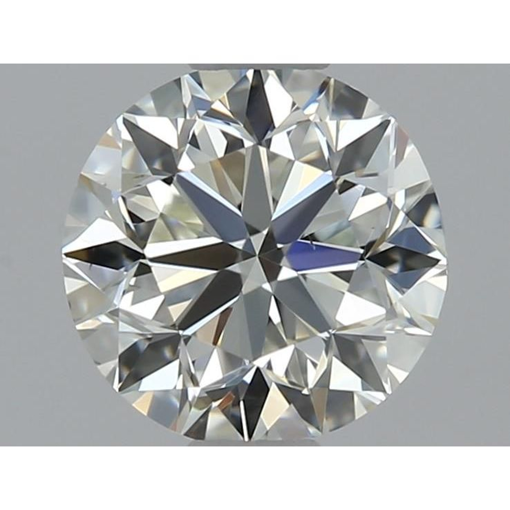 0.50 Carat Round Loose Diamond, J, VS2, Very Good, GIA Certified | Thumbnail