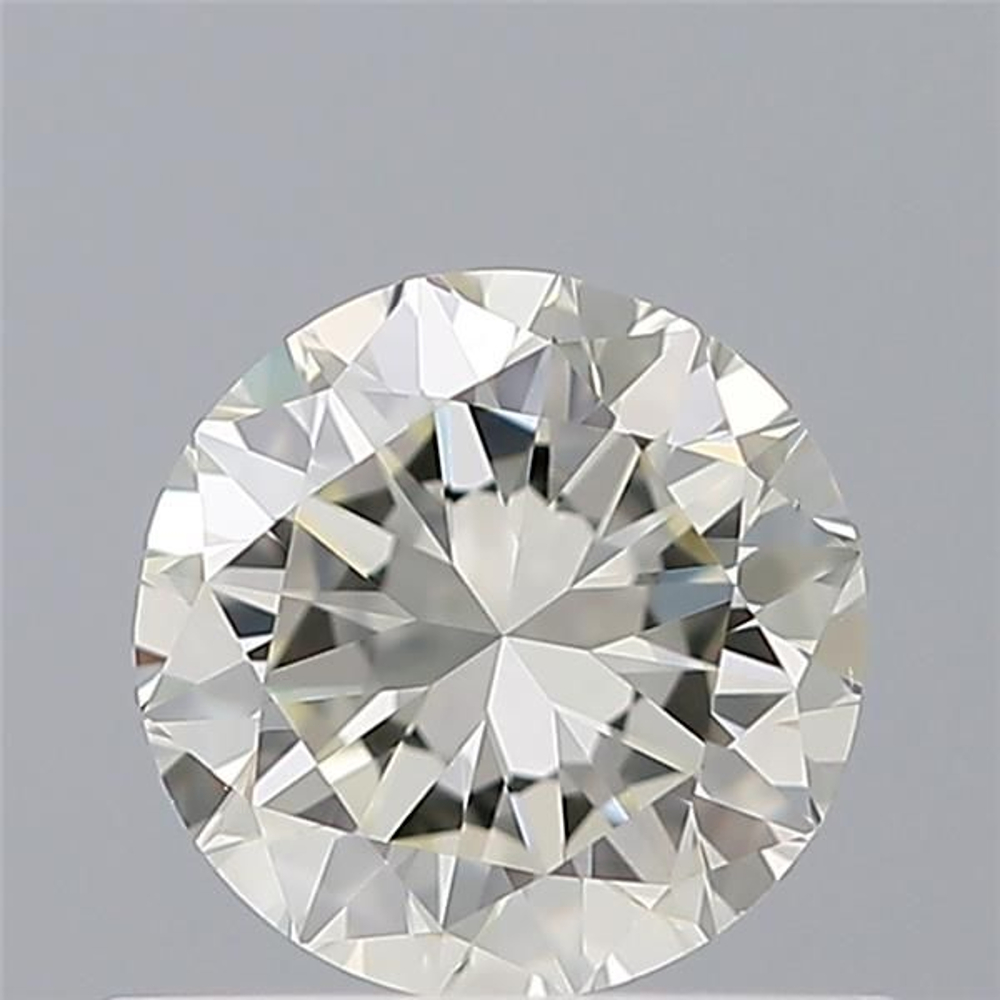 0.50 Carat Round Loose Diamond, K, VS1, Good, GIA Certified