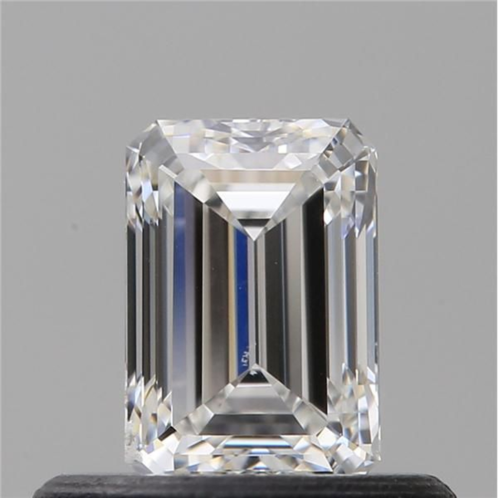 0.48 Carat Emerald Loose Diamond, F, VVS1, Ideal, GIA Certified | Thumbnail