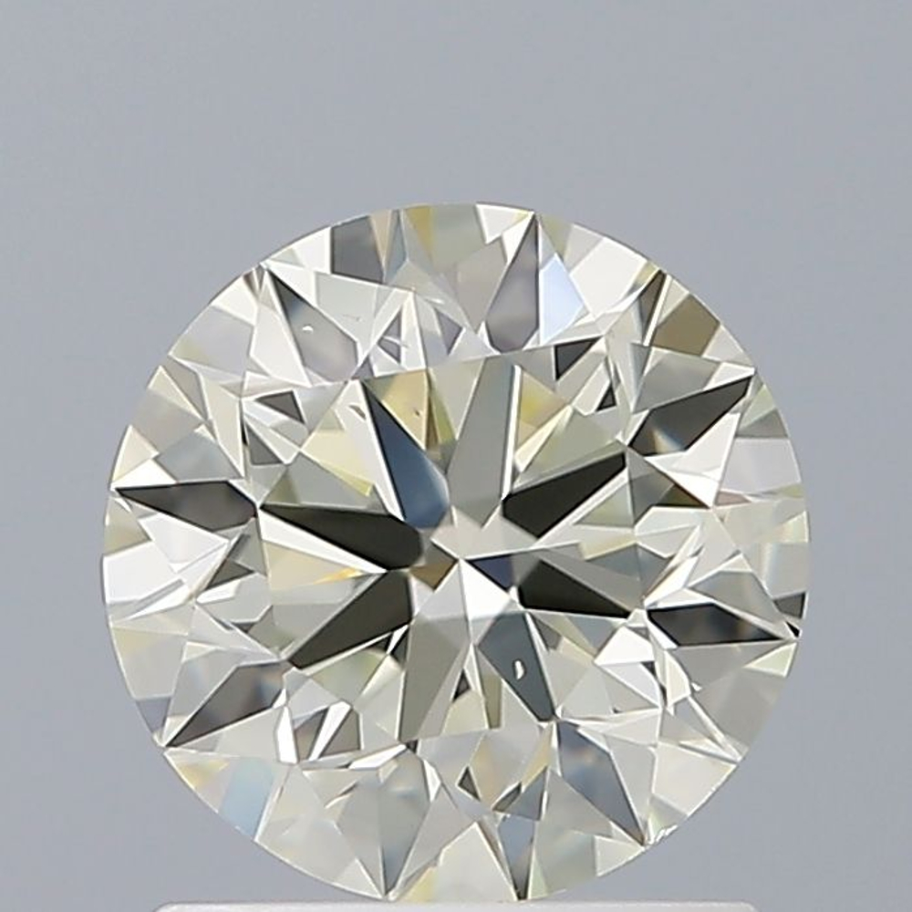 1.00 Carat Round Loose Diamond, N, VS2, Super Ideal, GIA Certified | Thumbnail