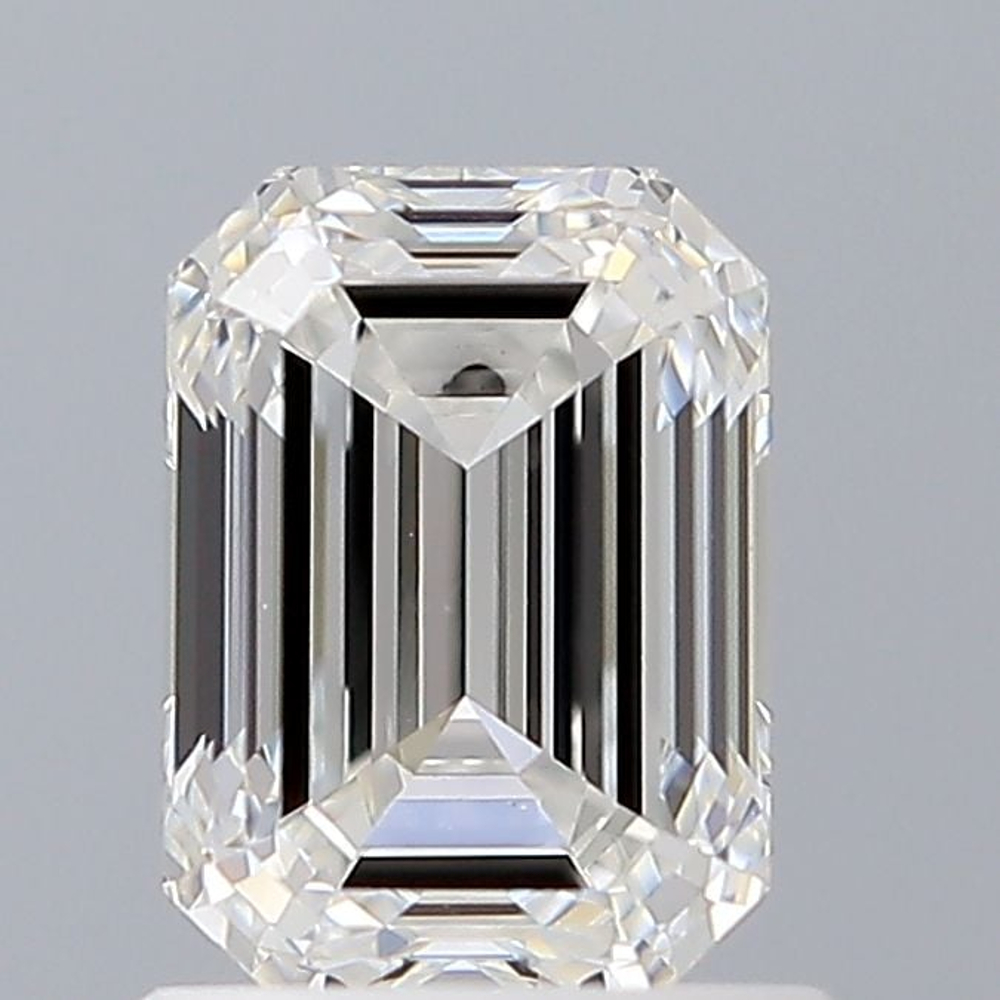 1.08 Carat Emerald Loose Diamond, F, VS1, Super Ideal, GIA Certified | Thumbnail