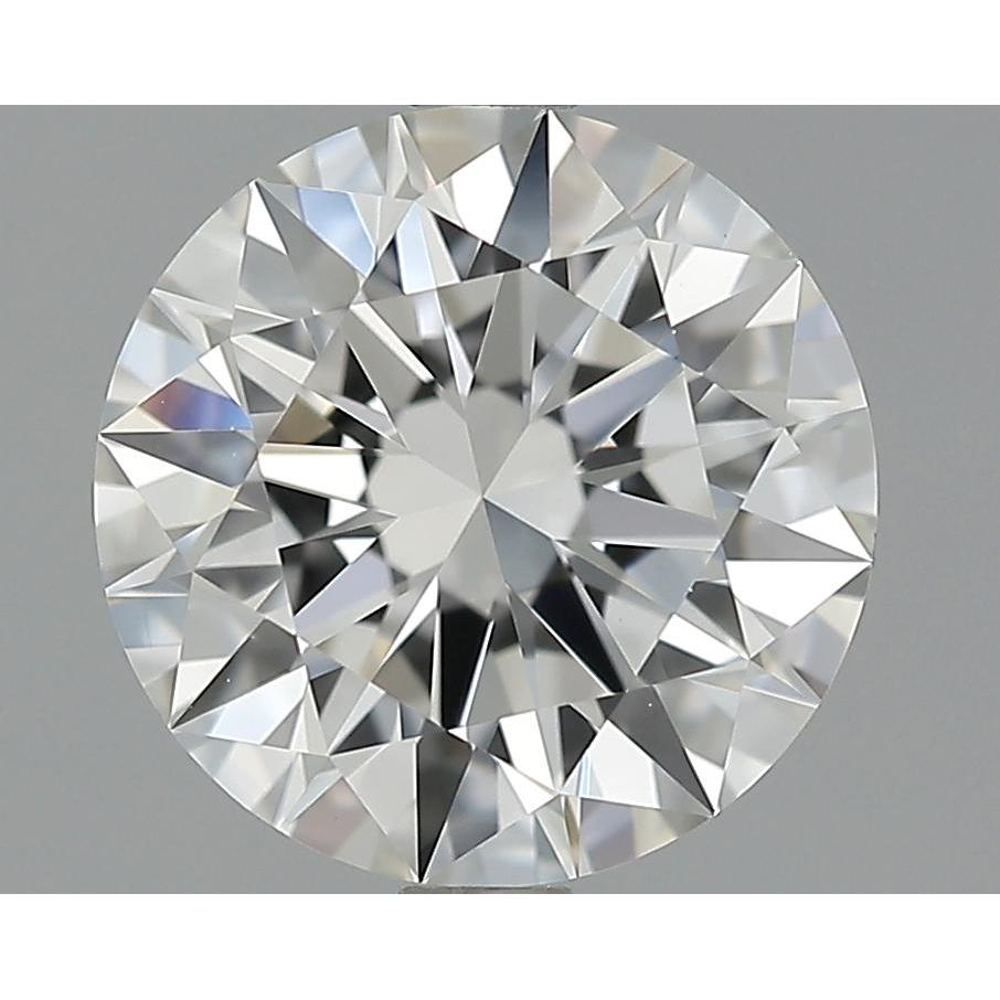 2.04 Carat Round Loose Diamond, G, VVS2, Super Ideal, GIA Certified