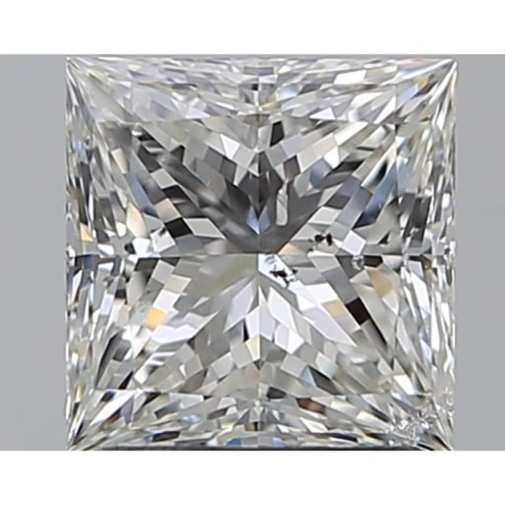 1.88 Carat Princess Loose Diamond, H, SI2, Super Ideal, GIA Certified | Thumbnail