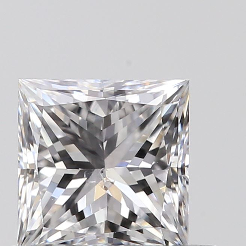 0.51 Carat Princess Loose Diamond, D, SI2, Very Good, GIA Certified | Thumbnail