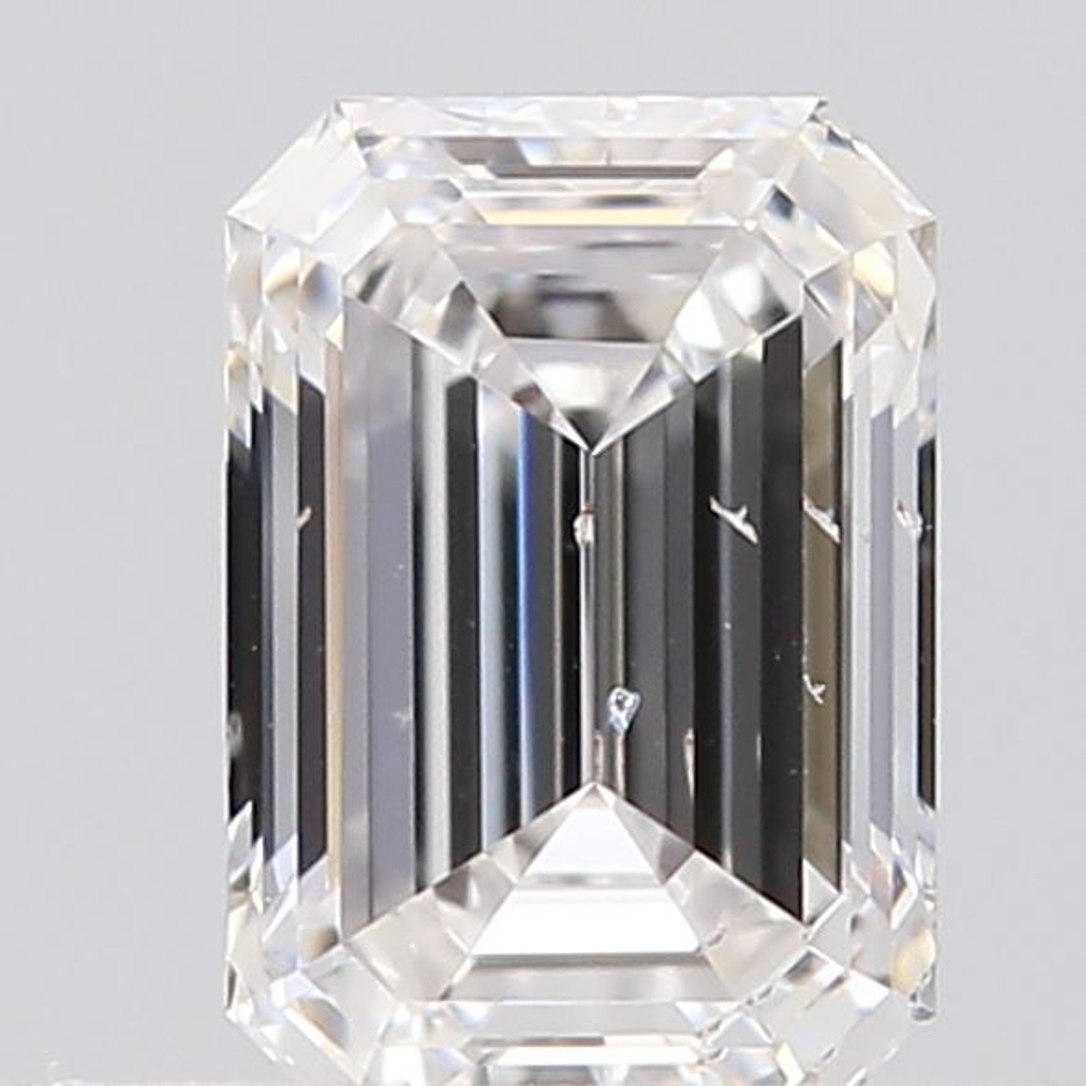 0.41 Carat Emerald Loose Diamond, D, SI1, Super Ideal, GIA Certified | Thumbnail