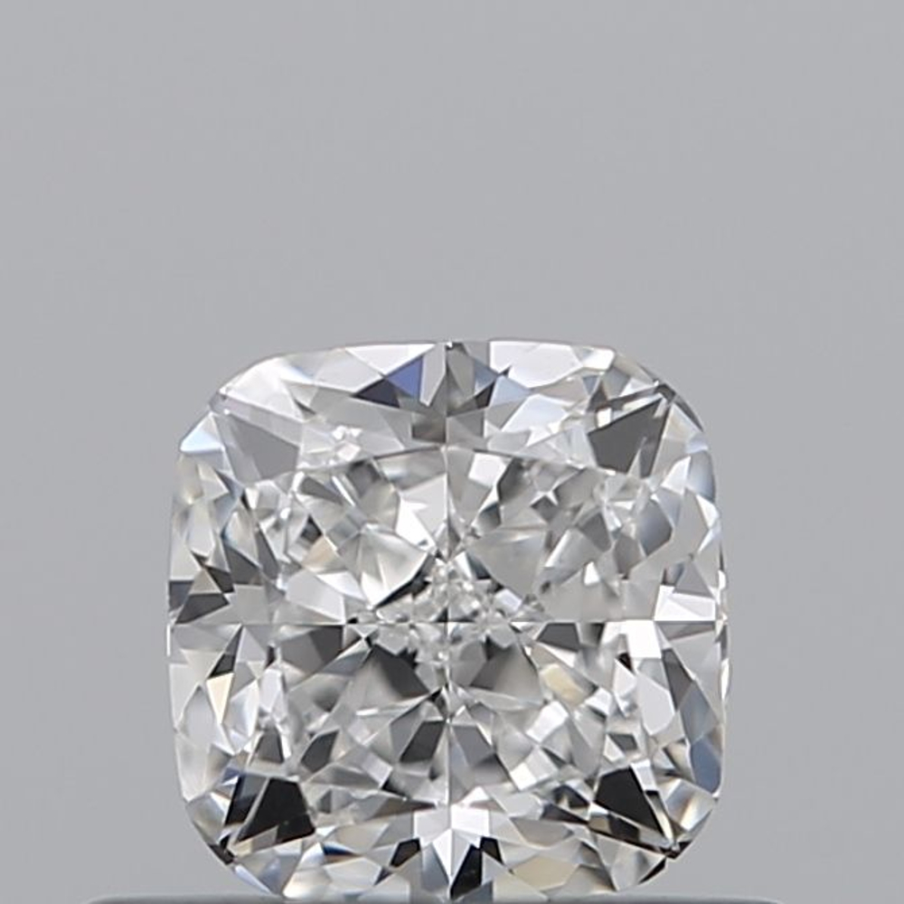 0.54 Carat Cushion Loose Diamond, F, VS2, Ideal, GIA Certified