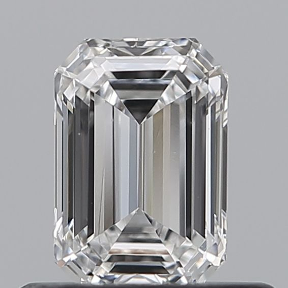 0.51 Carat Emerald Loose Diamond, E, VS1, Super Ideal, GIA Certified | Thumbnail