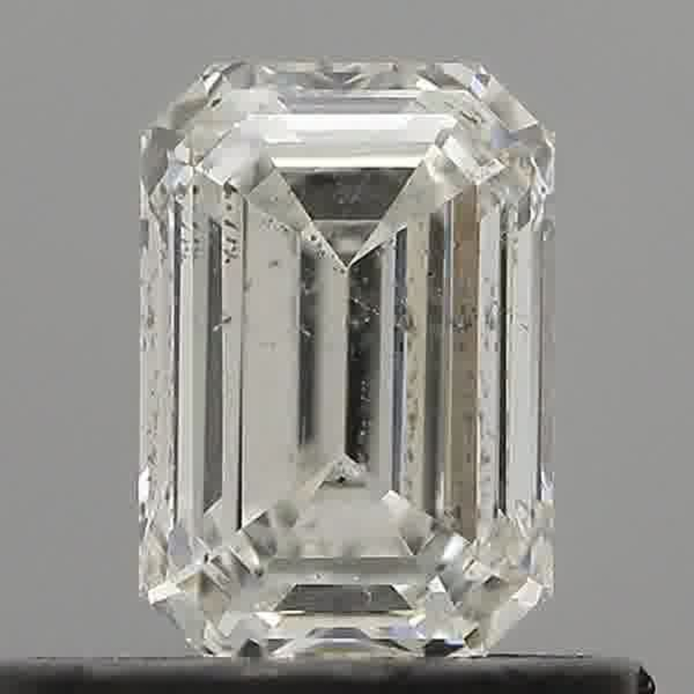 0.55 Carat Emerald Loose Diamond, H, I1, Super Ideal, GIA Certified