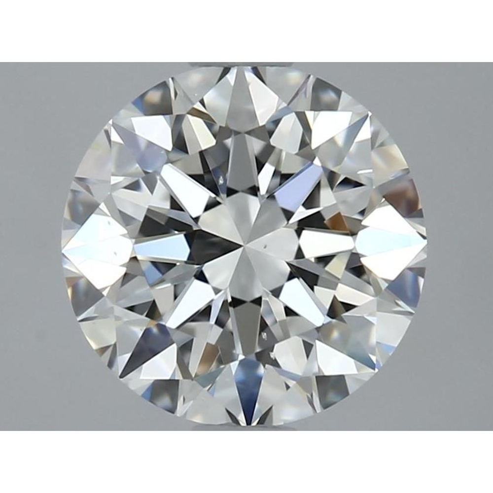 1.01 Carat Round Loose Diamond, F, VS2, Ideal, GIA Certified