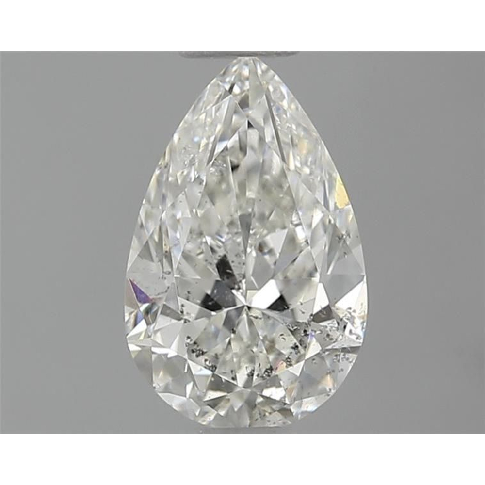 0.70 Carat Pear Loose Diamond, I, SI2, Super Ideal, GIA Certified | Thumbnail