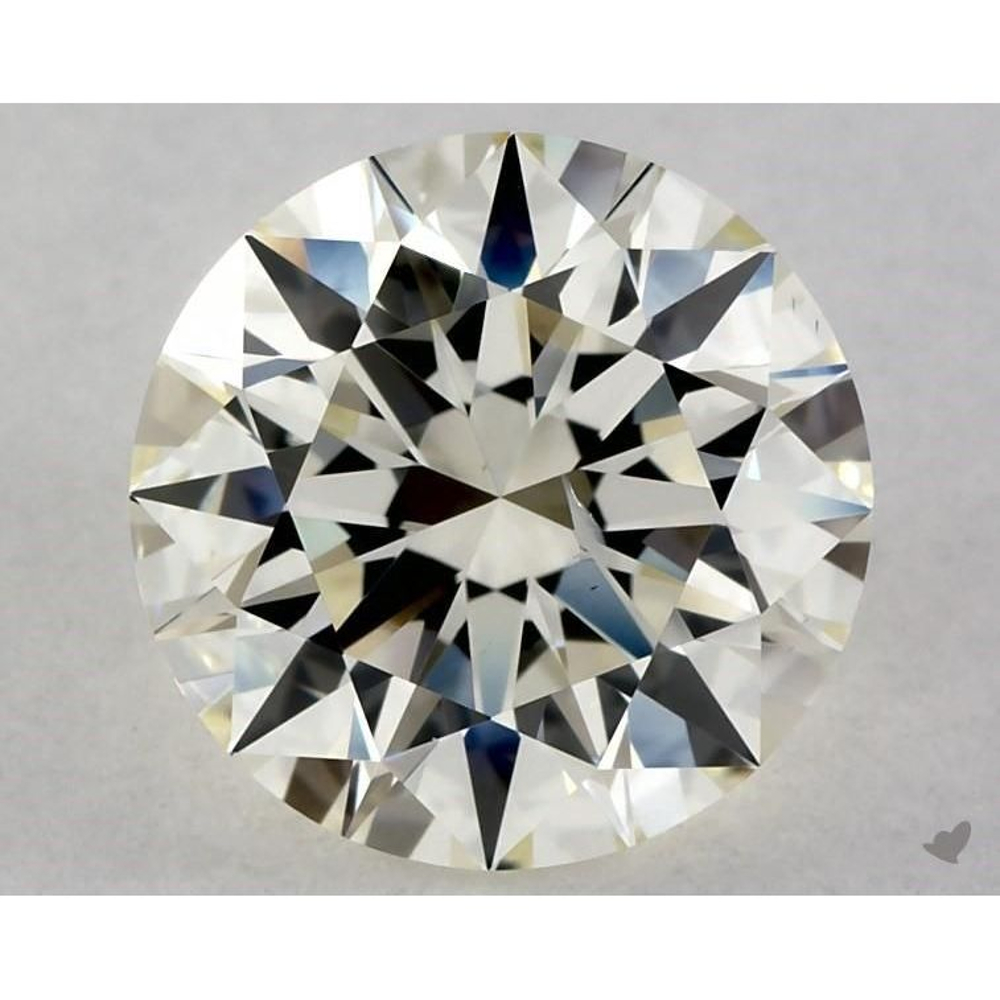 1.51 Carat Round Loose Diamond, M, SI2, Super Ideal, GIA Certified