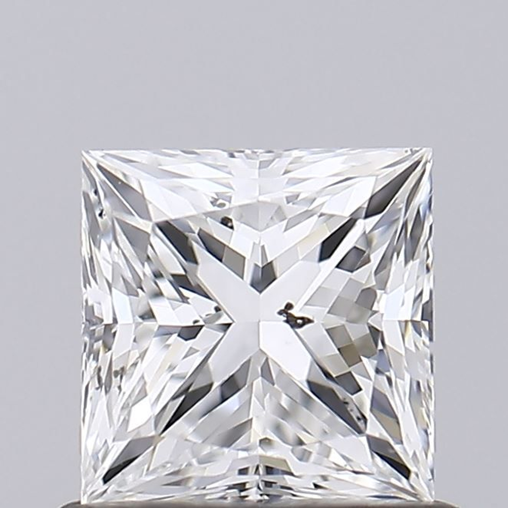 0.90 Carat Princess Loose Diamond, F, SI2, Very Good, GIA Certified | Thumbnail