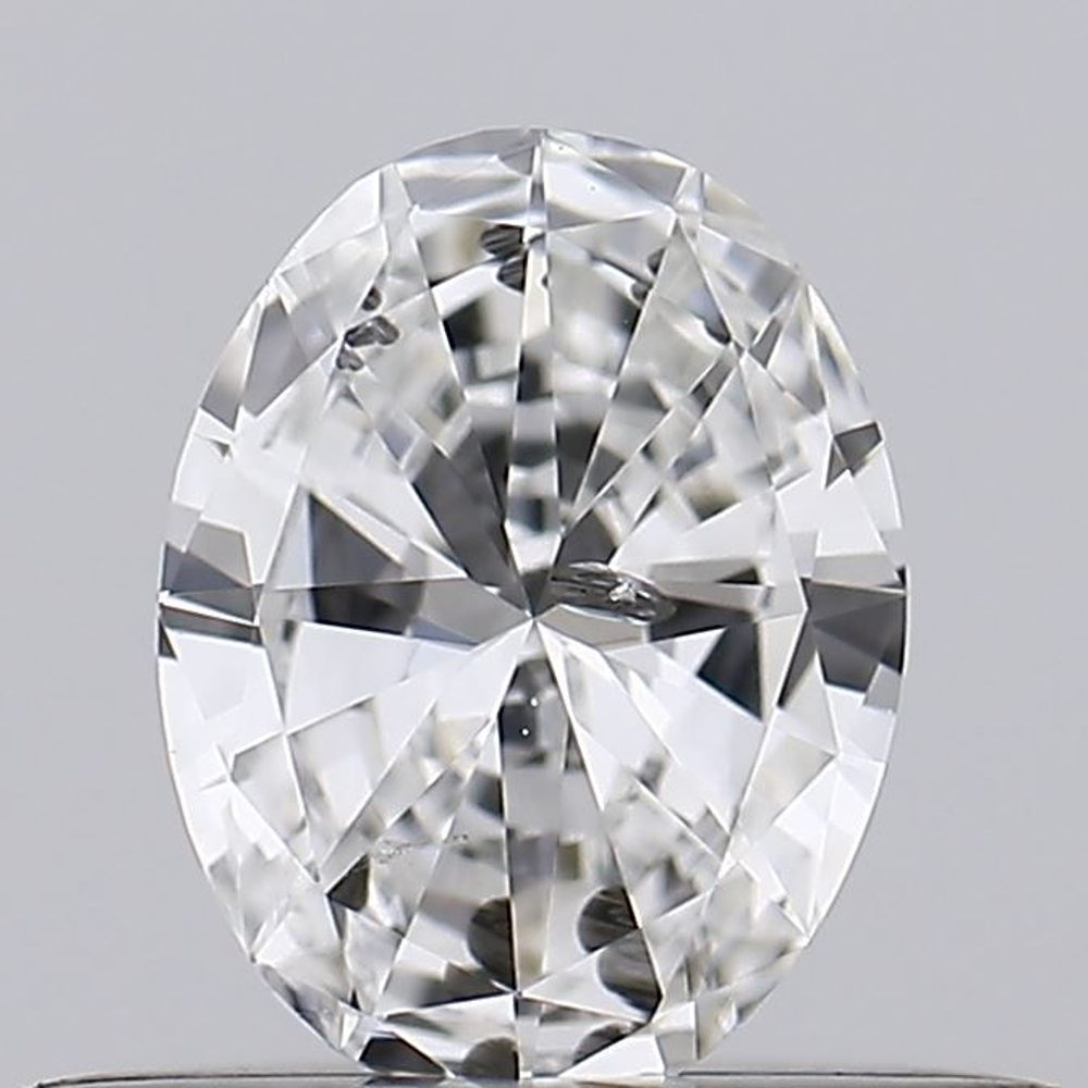 0.30 Carat Oval Loose Diamond, F, I1, Very Good, GIA Certified