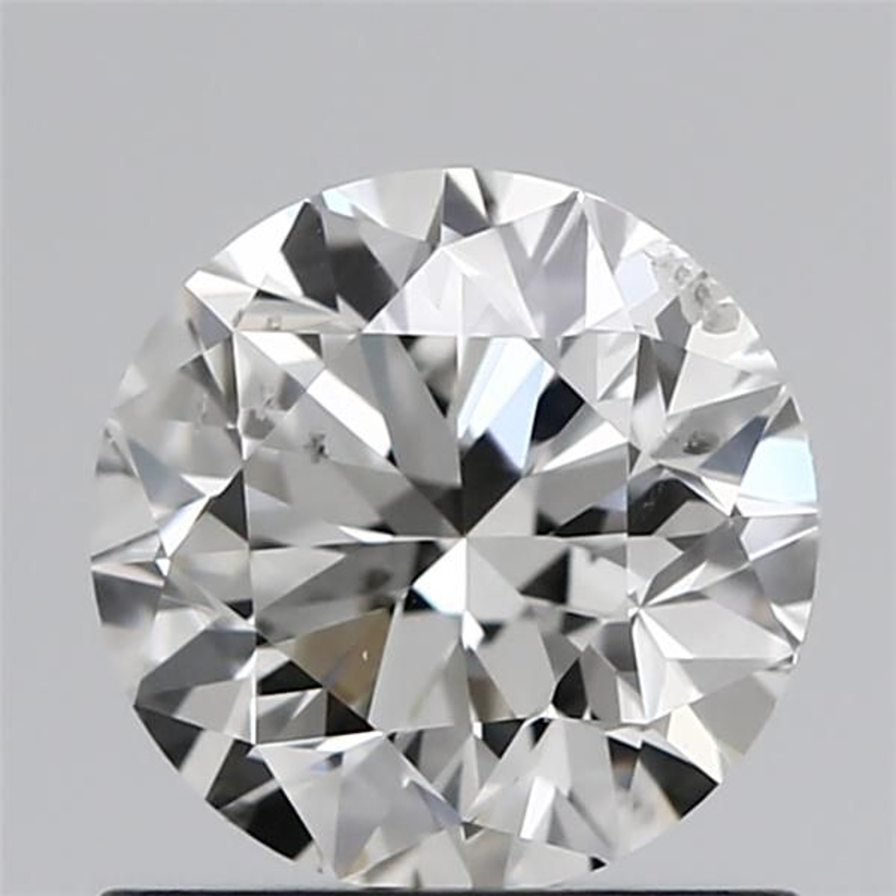 1.00 Carat Round Loose Diamond, H, SI2, Good, GIA Certified