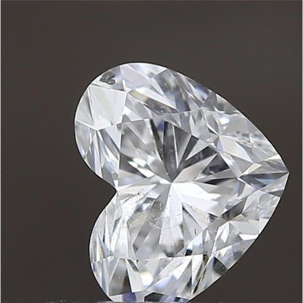 0.90 Carat Heart Loose Diamond, D, SI2, Super Ideal, GIA Certified