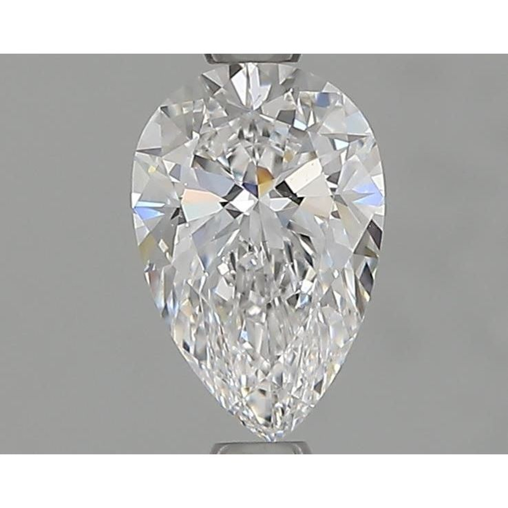 0.83 Carat Pear Loose Diamond, D, VS2, Ideal, GIA Certified