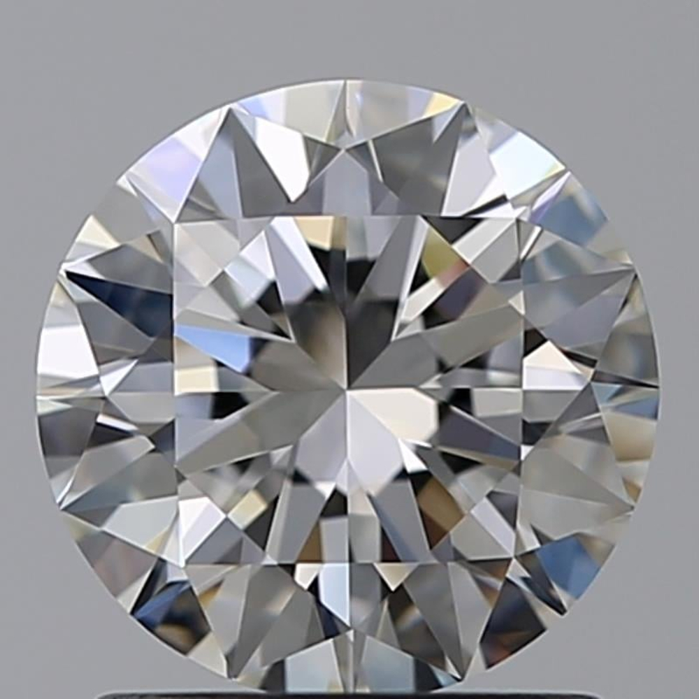 1.21 Carat Round Loose Diamond, G, IF, Super Ideal, GIA Certified