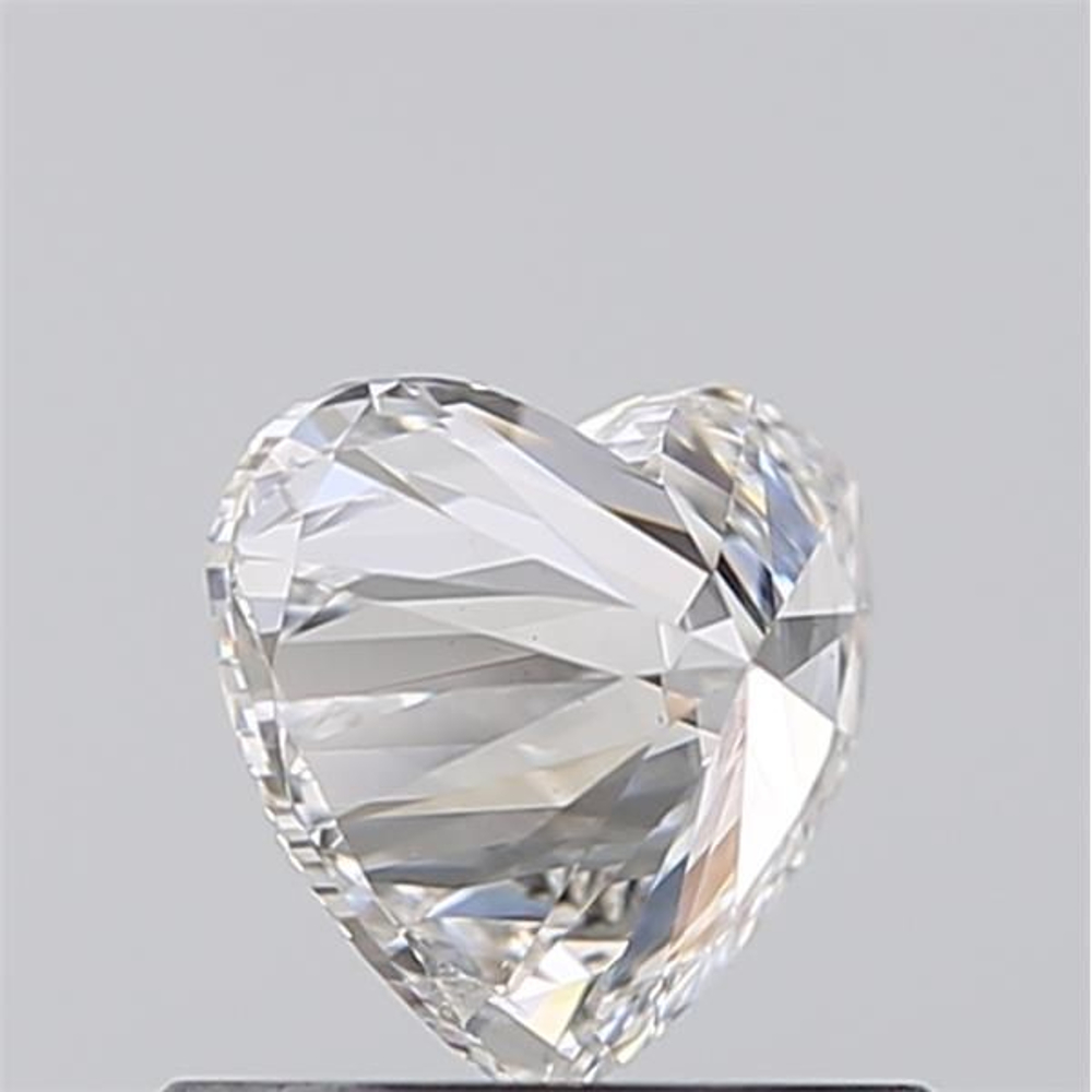 0.61 Carat Heart Loose Diamond, F, SI1, Super Ideal, GIA Certified