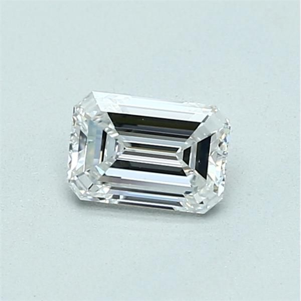 0.50 Carat Emerald Loose Diamond, D, VVS1, Ideal, GIA Certified
